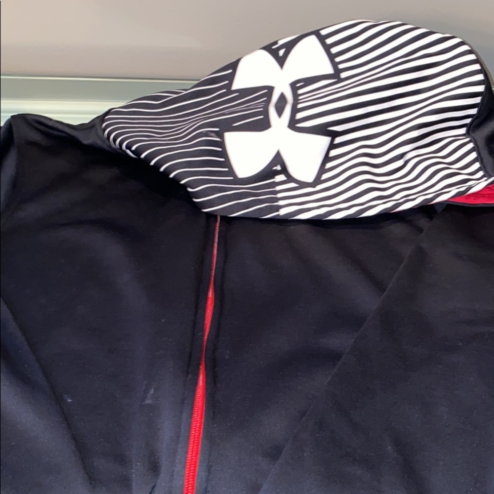 Under armor full zip sweatshirt size large